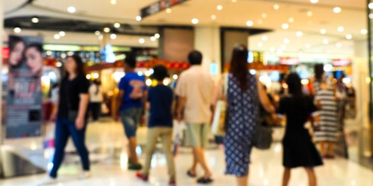 People shopping