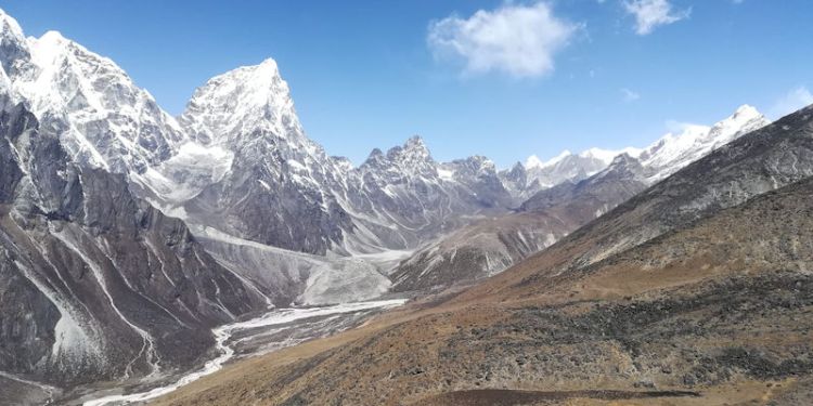 Glacier landscape