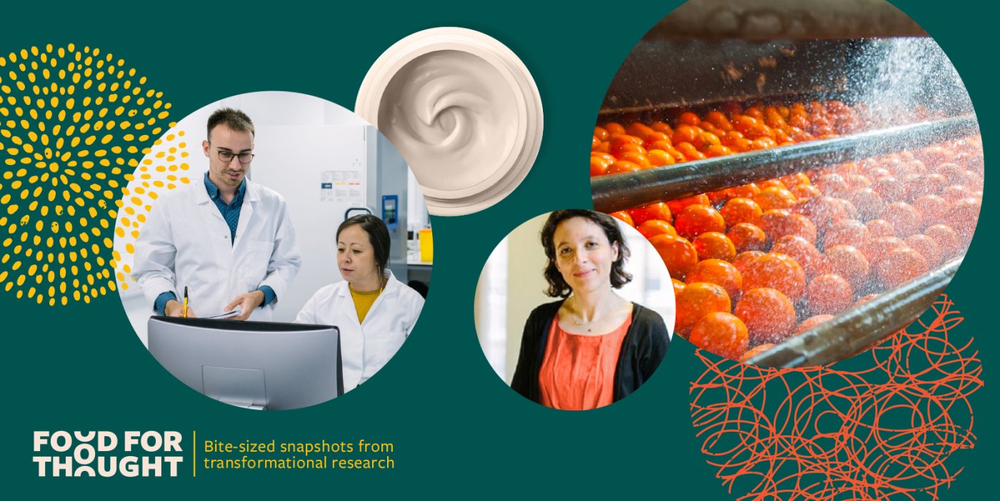 Turning food waste into high-value products