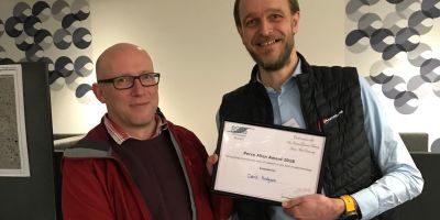 Prof Hodgson been awarded Perce Allen award