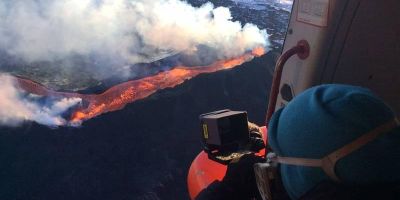 Studying Holuhraun volcano