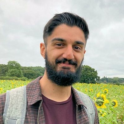 Postgraduate researcher Ashar Aslam