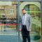 Image of Mohammad Sarker outside the Institute for Transport Studies at the University of Leeds