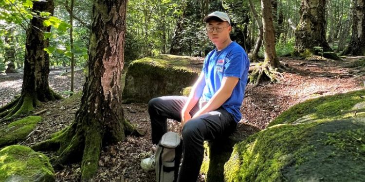 Teng at Golden Acre Park