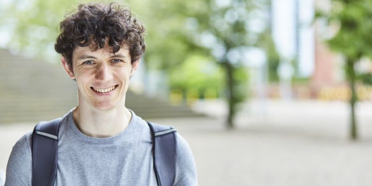 A food science and nutrition PhD student on the University of Leeds campus