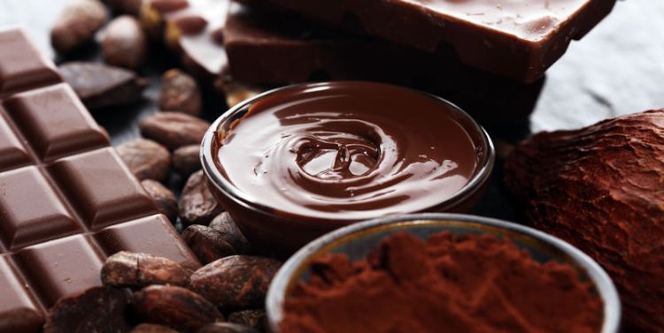 Melting chocolate
