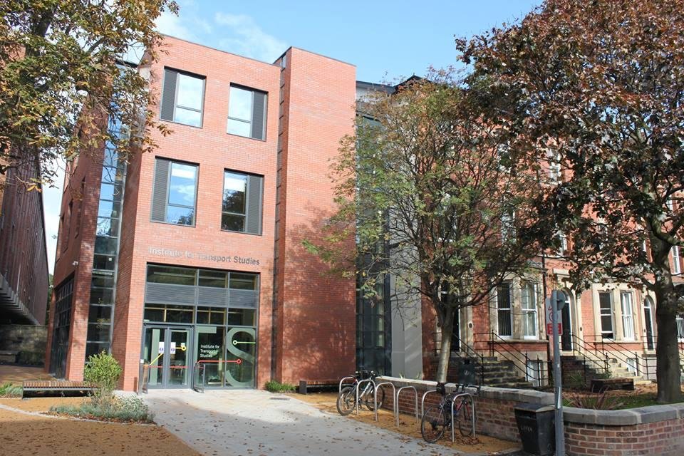 The new Institute for Transport Studies building at University of Leeds.